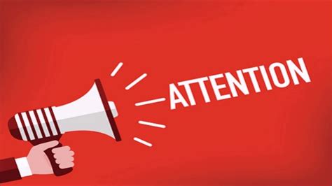 attention