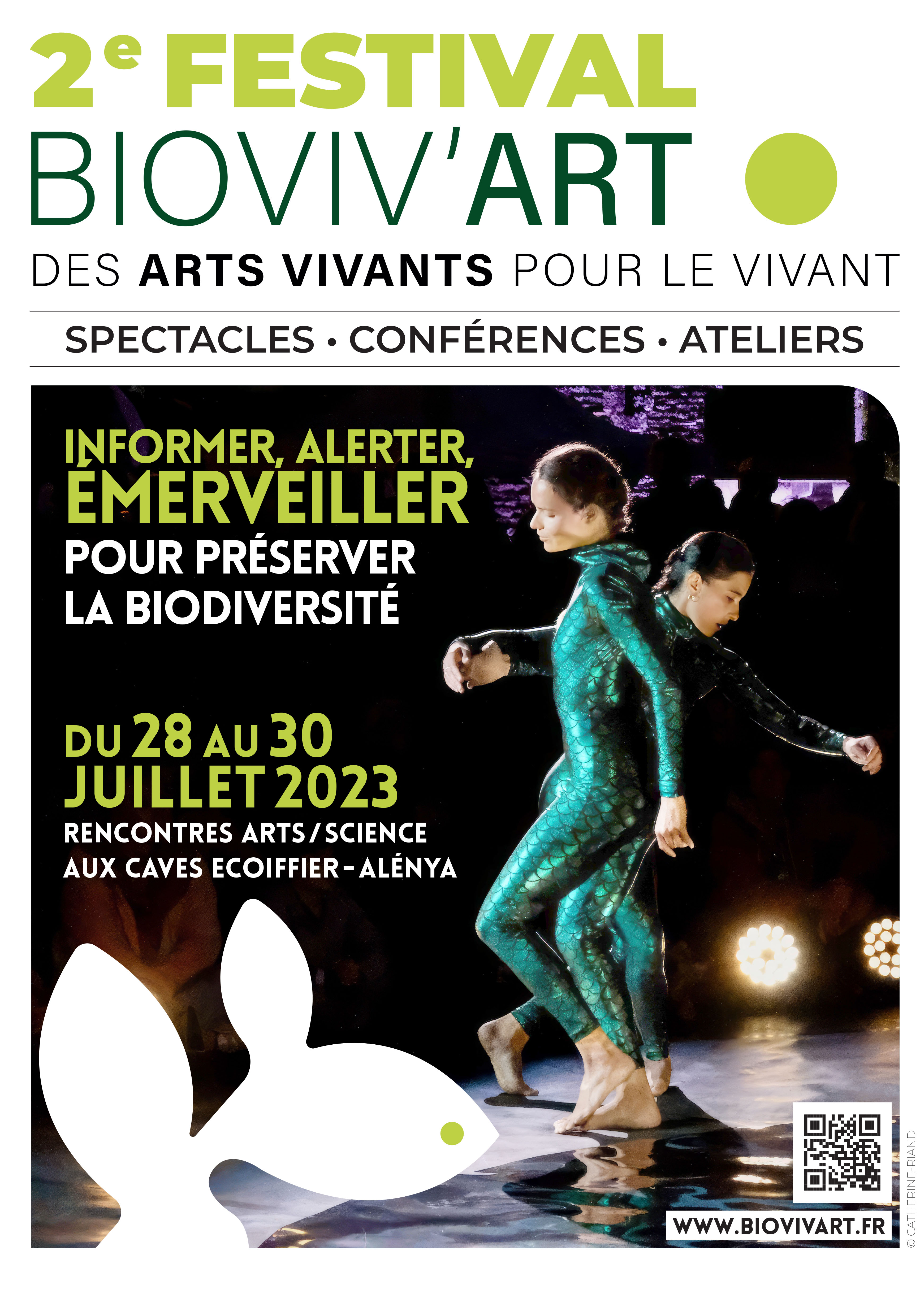 Affiche du festival Bioviv'art 