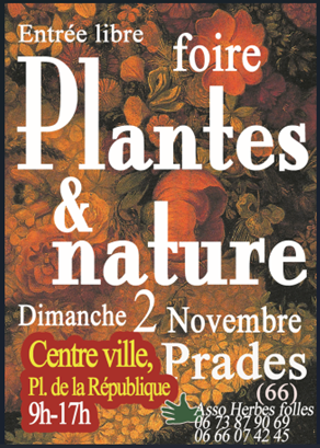 Foire Plantes & Nature , 02 novembre à Prades